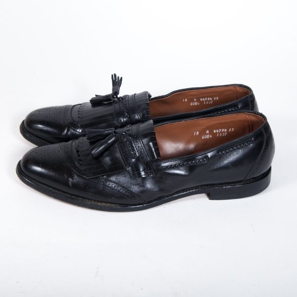 Allen Edmonds Bradenton Black Tassel Loafers 15 A main image 6